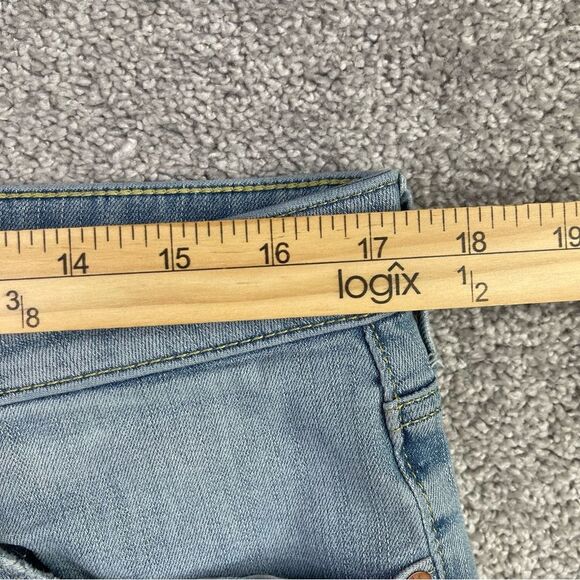 American Eagle Men's 34X30 Blue Bootcut Mid-Rise Light Denim Extreme Flex 4 - Picture 8 of 12